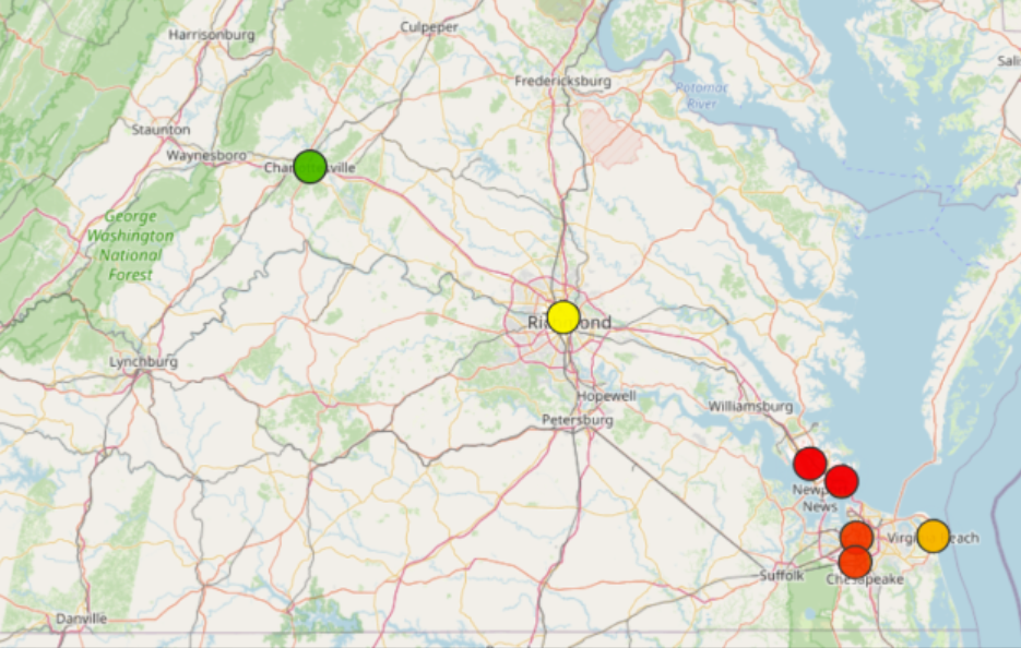 Map View Illustration